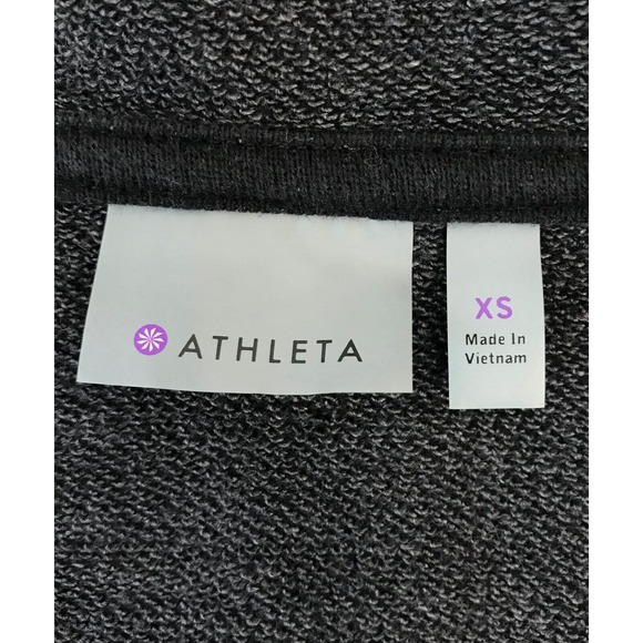 COPY - Athleta Women's Black Go to Full Zip Long Sleeve Drawstring Pockets Hood… - Picture 4 of 7
